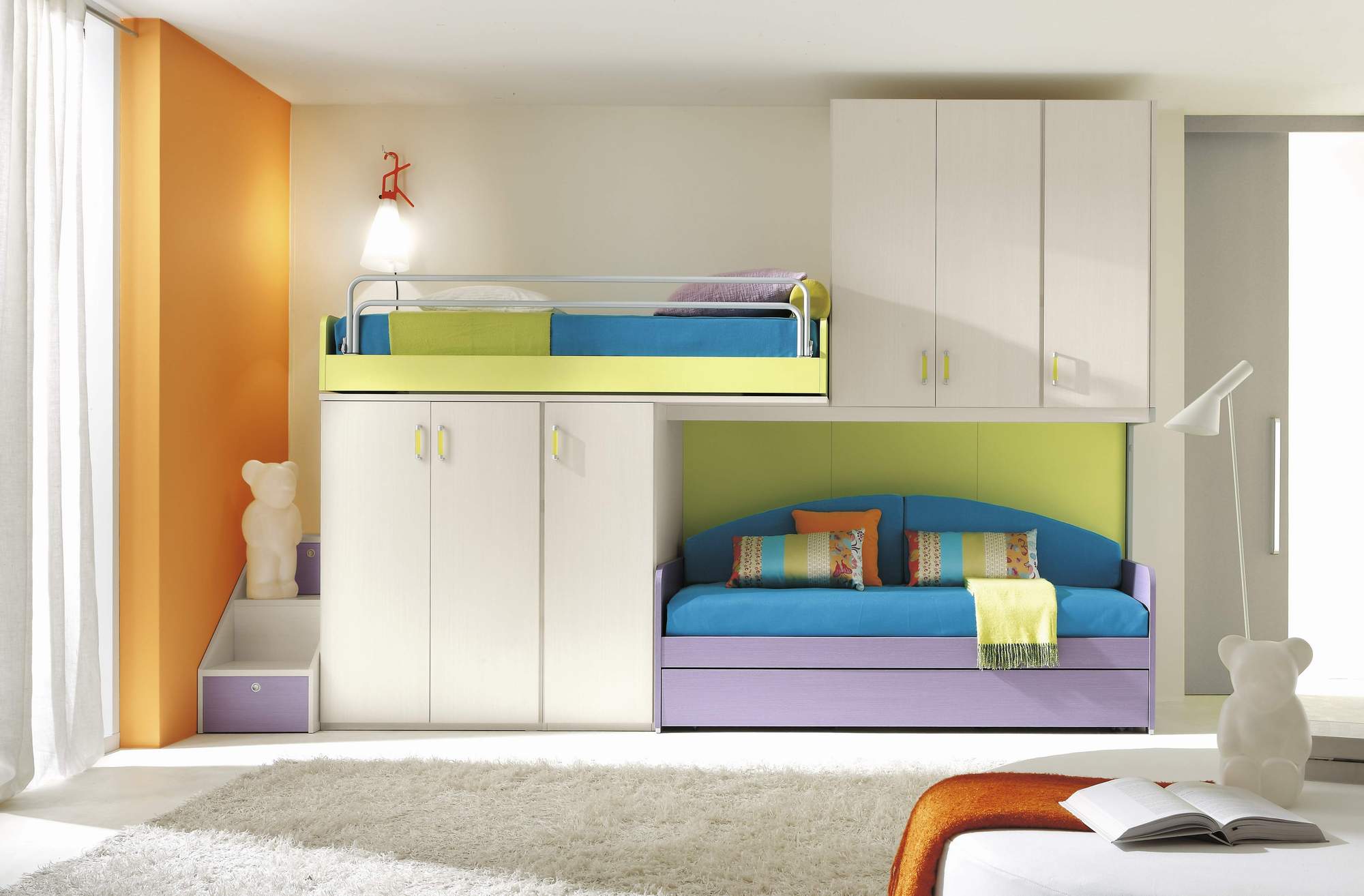 Camerette condivise: idee creative per due o più bambini